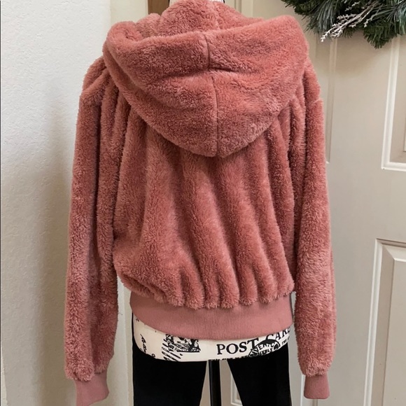 BLANKNYC Blush Fleece Jacket - Picture 2 of 4